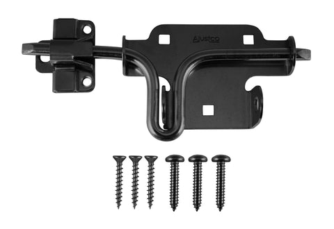AjustLock Zinc Black Slide Bolt Lock